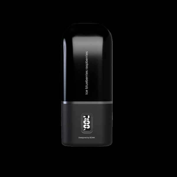 Электронка Soak 13 Ice Blueberries Raspberries Ледяная Черника Малина 13000 затяжек в Хабаровске