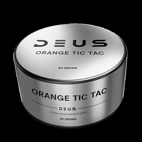 Табак Deus Orange Tic Tac Апельсиновое Драже 30 грамм в Хабаровске